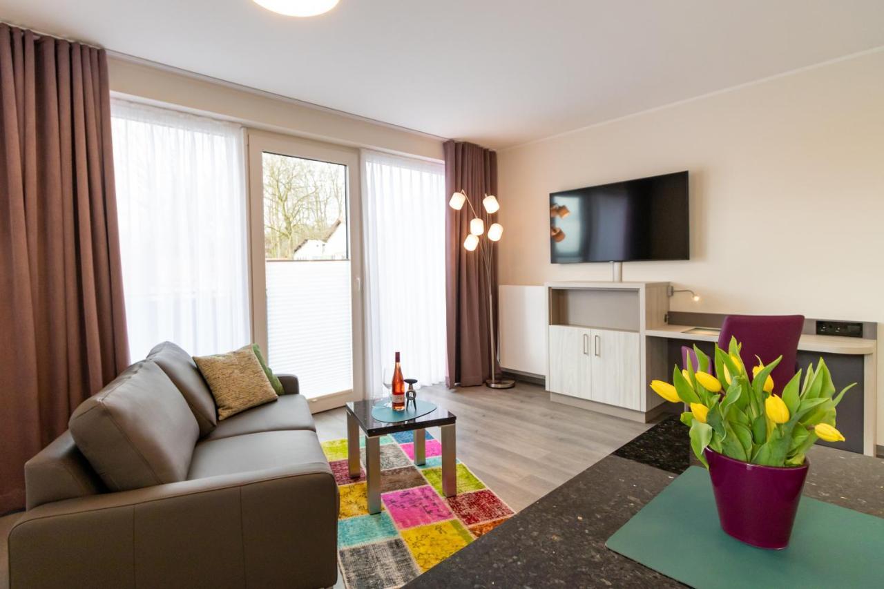 Hotel & Apartments Leugermann อิบเบนบูเริน ภายนอก รูปภาพ